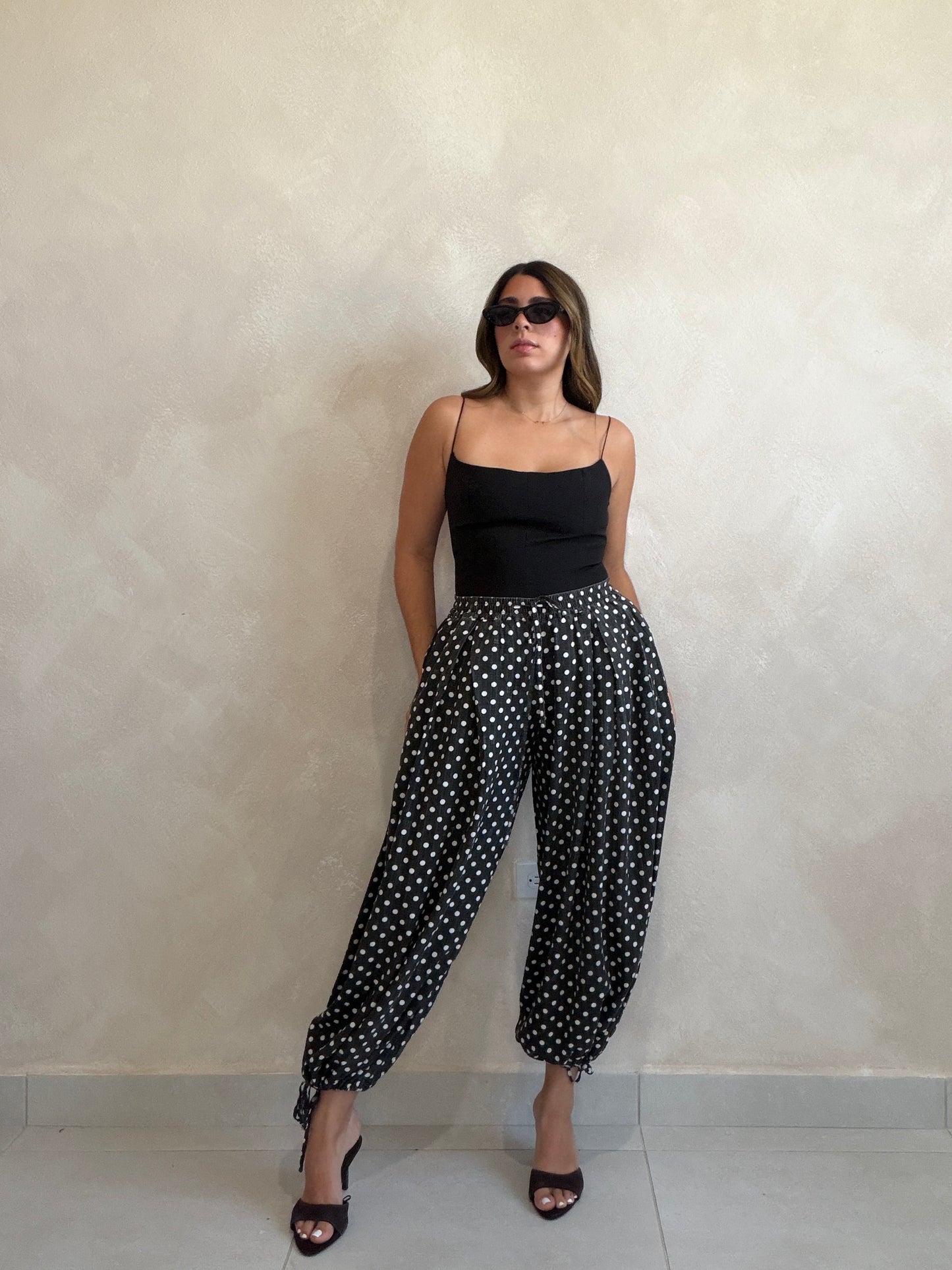 BALLOON POLKADOT PANTS