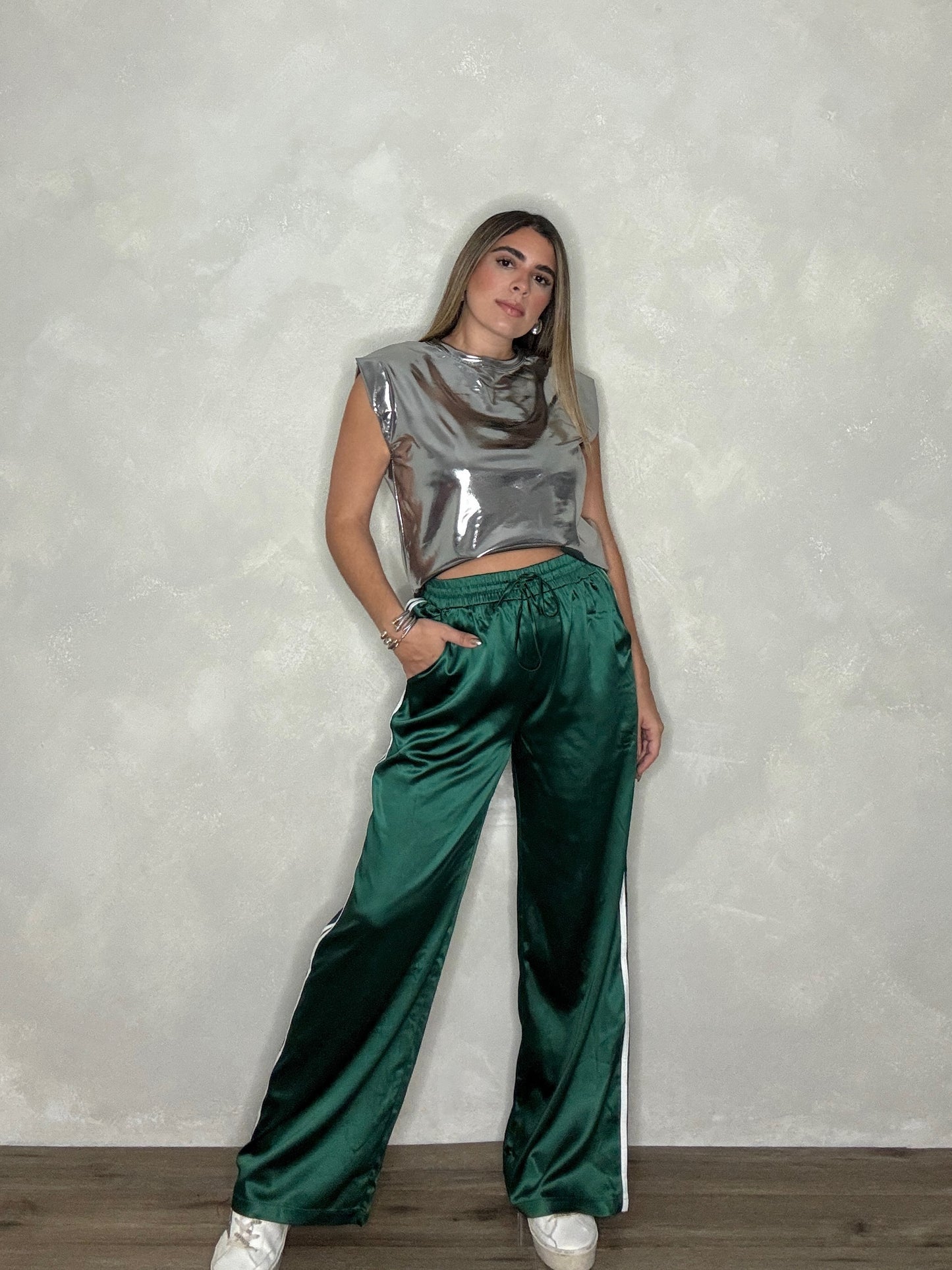 SPORTY GREEN PANT