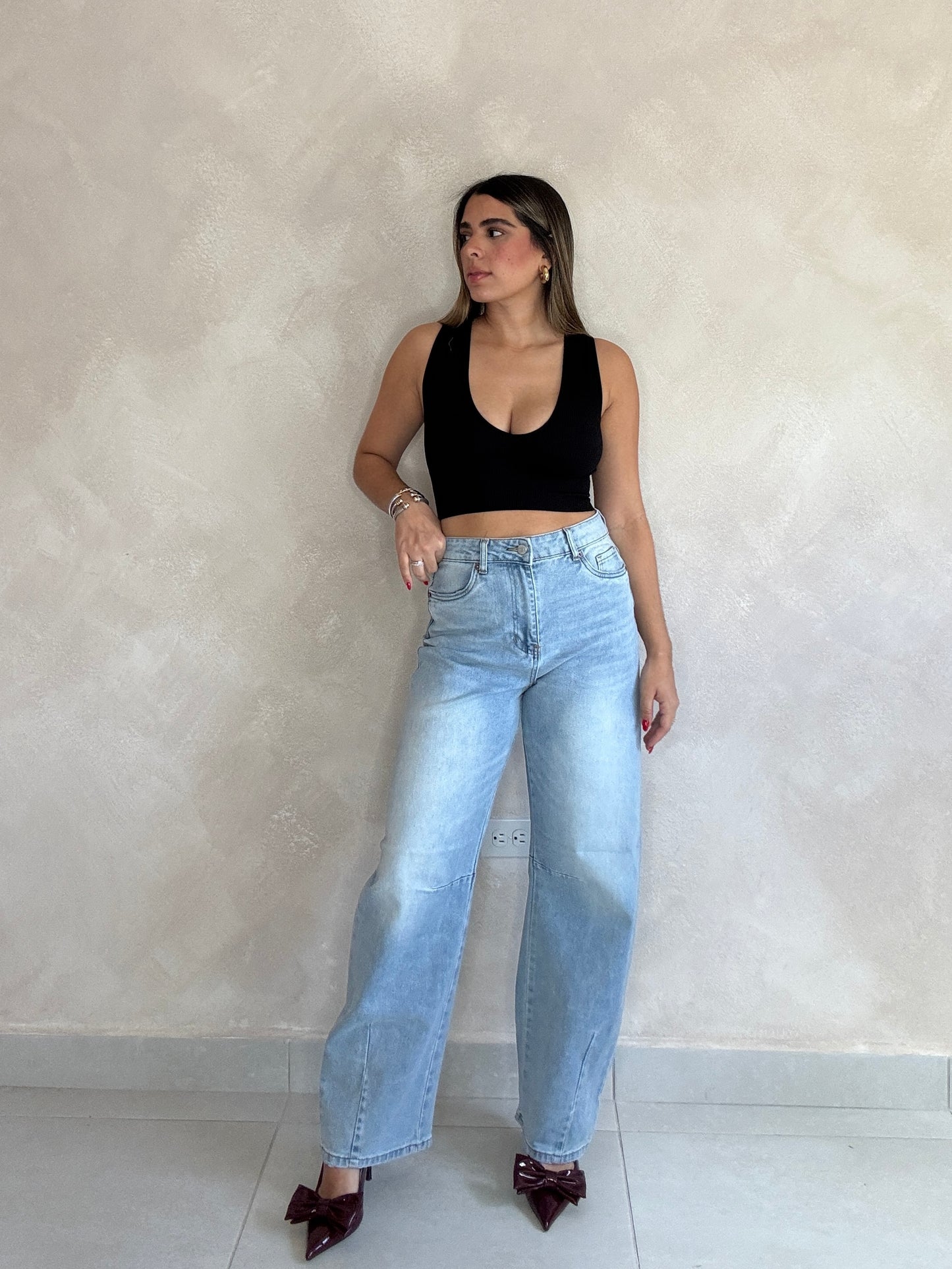 BARREL JEANS