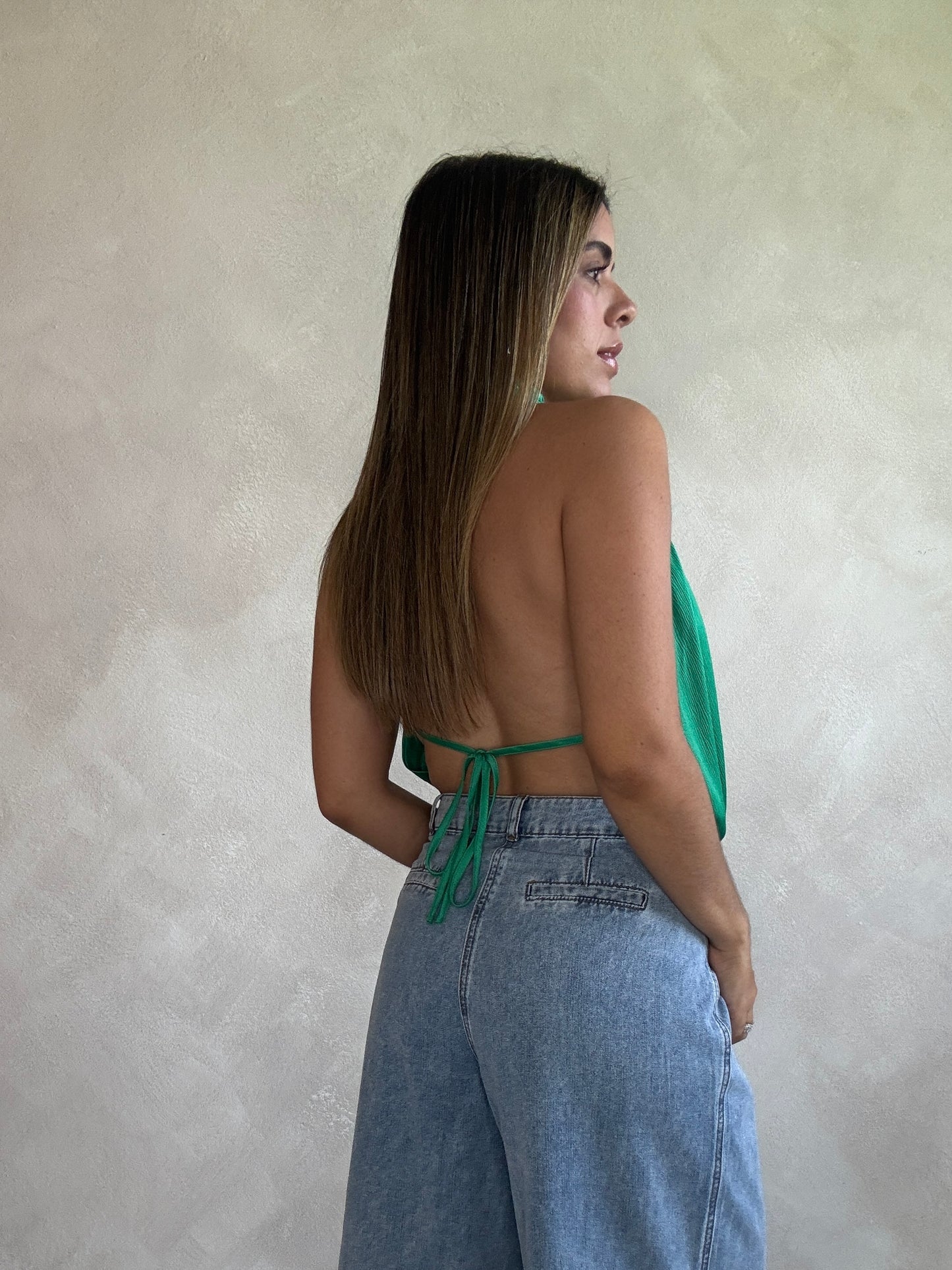 ACCENT GREEN TOP
