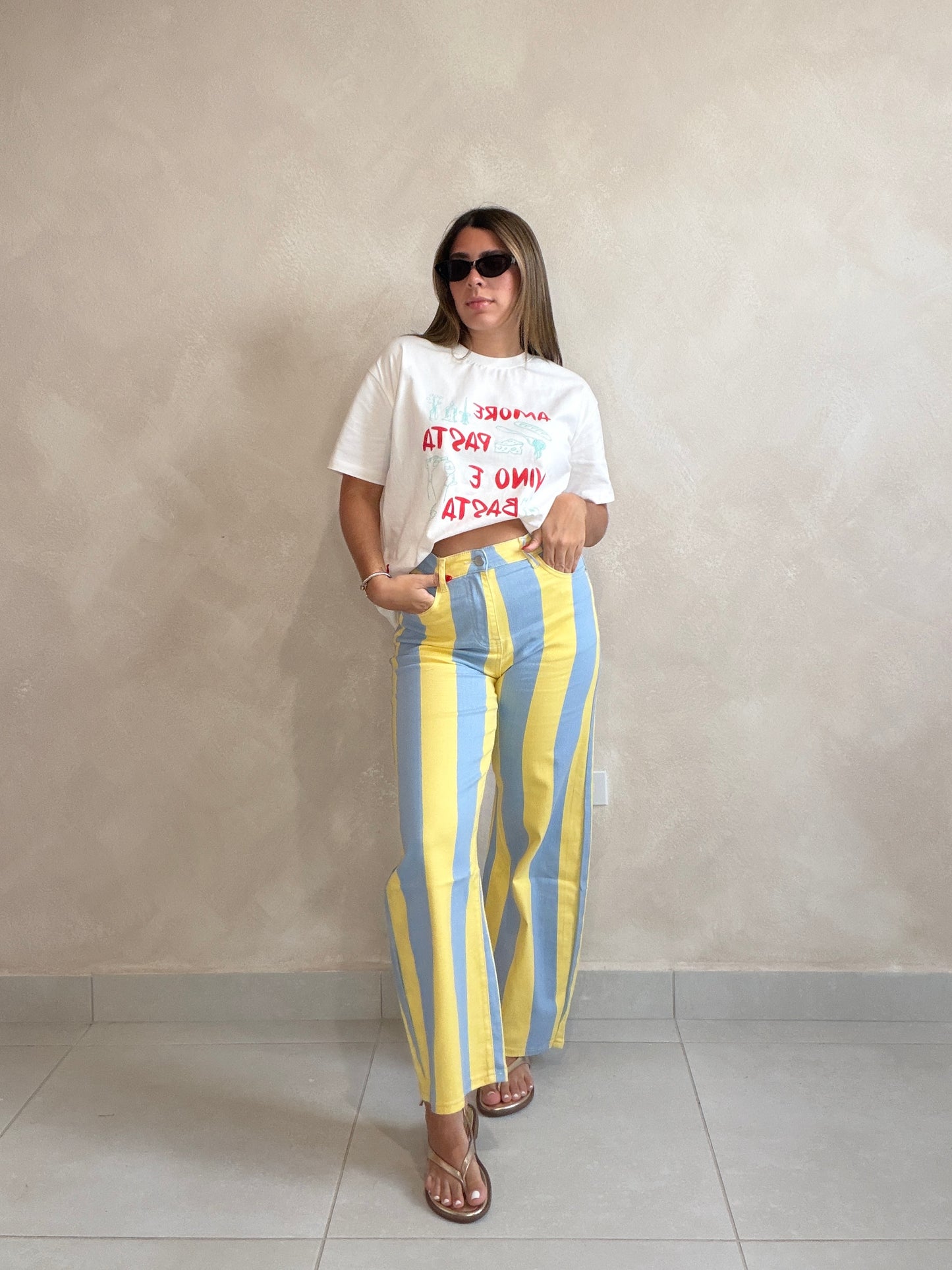 COLORBLOCK JEANS
