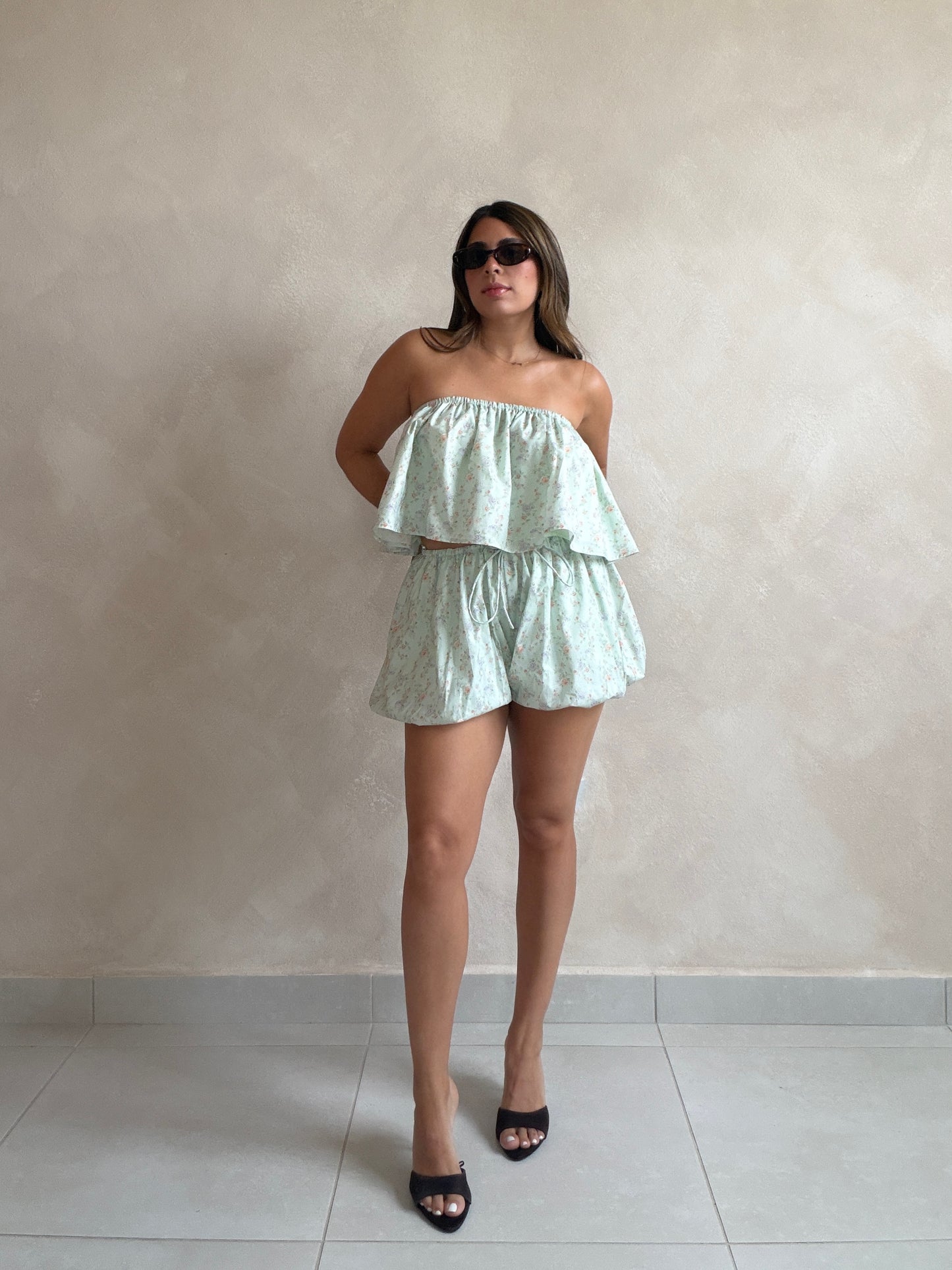 MINT SHORT SET