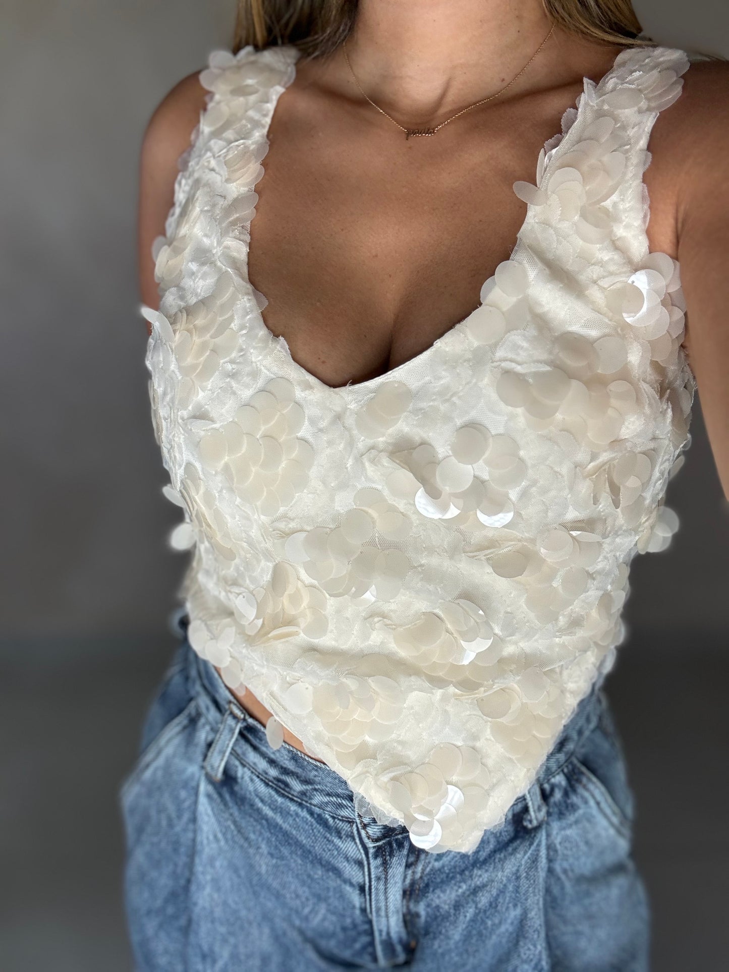 SEQUIN TOP