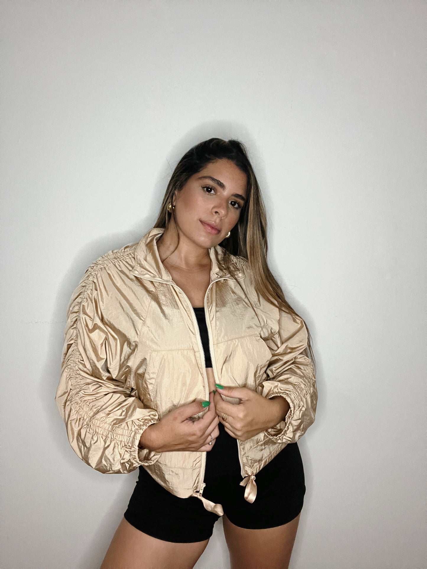 NUDE WINDBREAKER JACKET