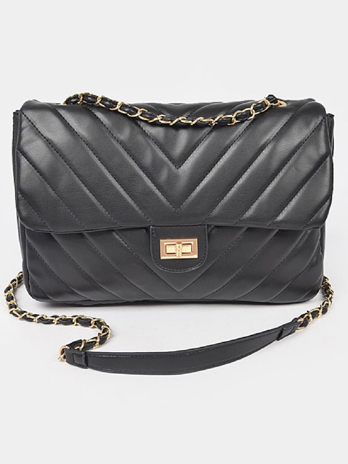BLACK CROSSBODY BAG