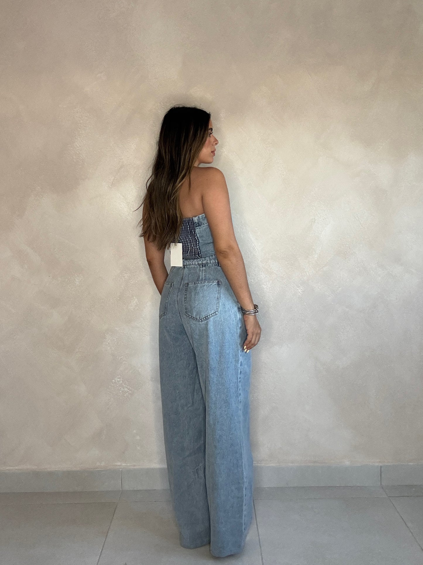 DENIM JUMPSUIT