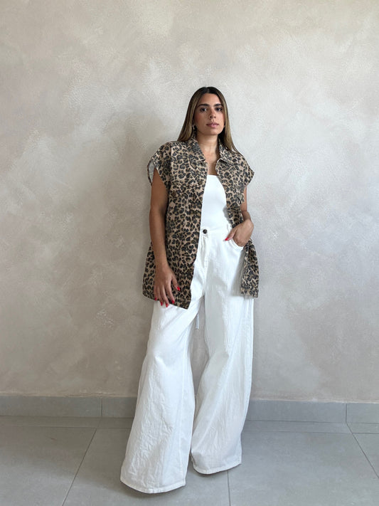 PRE ORDER LEOPARD VEST
