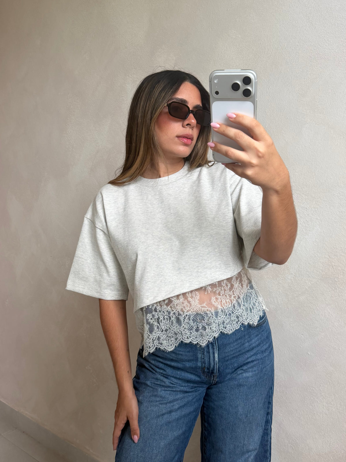 PAOLA LACE TOP