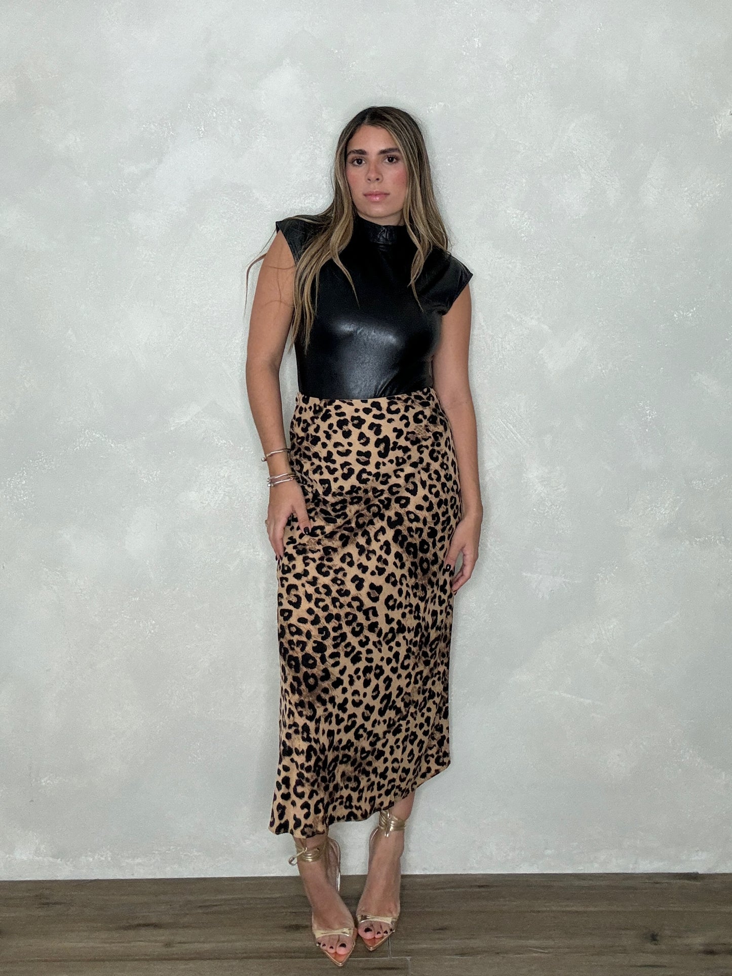 LEOPARD SKIRT