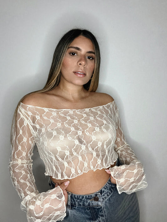 LACE TOP