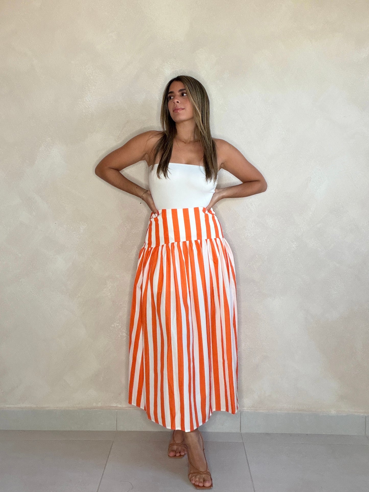 TANGERINE SKIRT