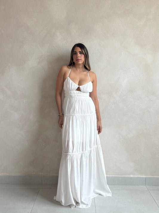 WHITE MAXI