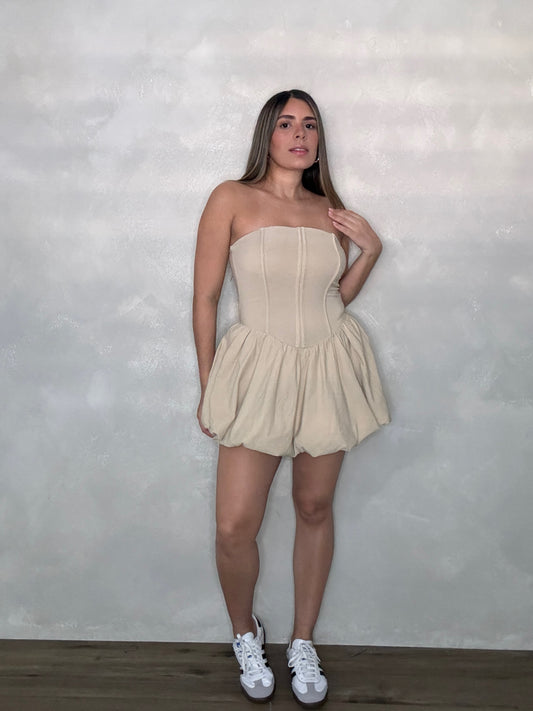 BUBBLE MINI DRESS