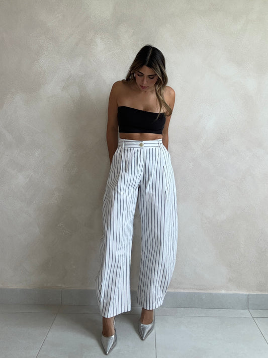 STRIPED TROUSERS