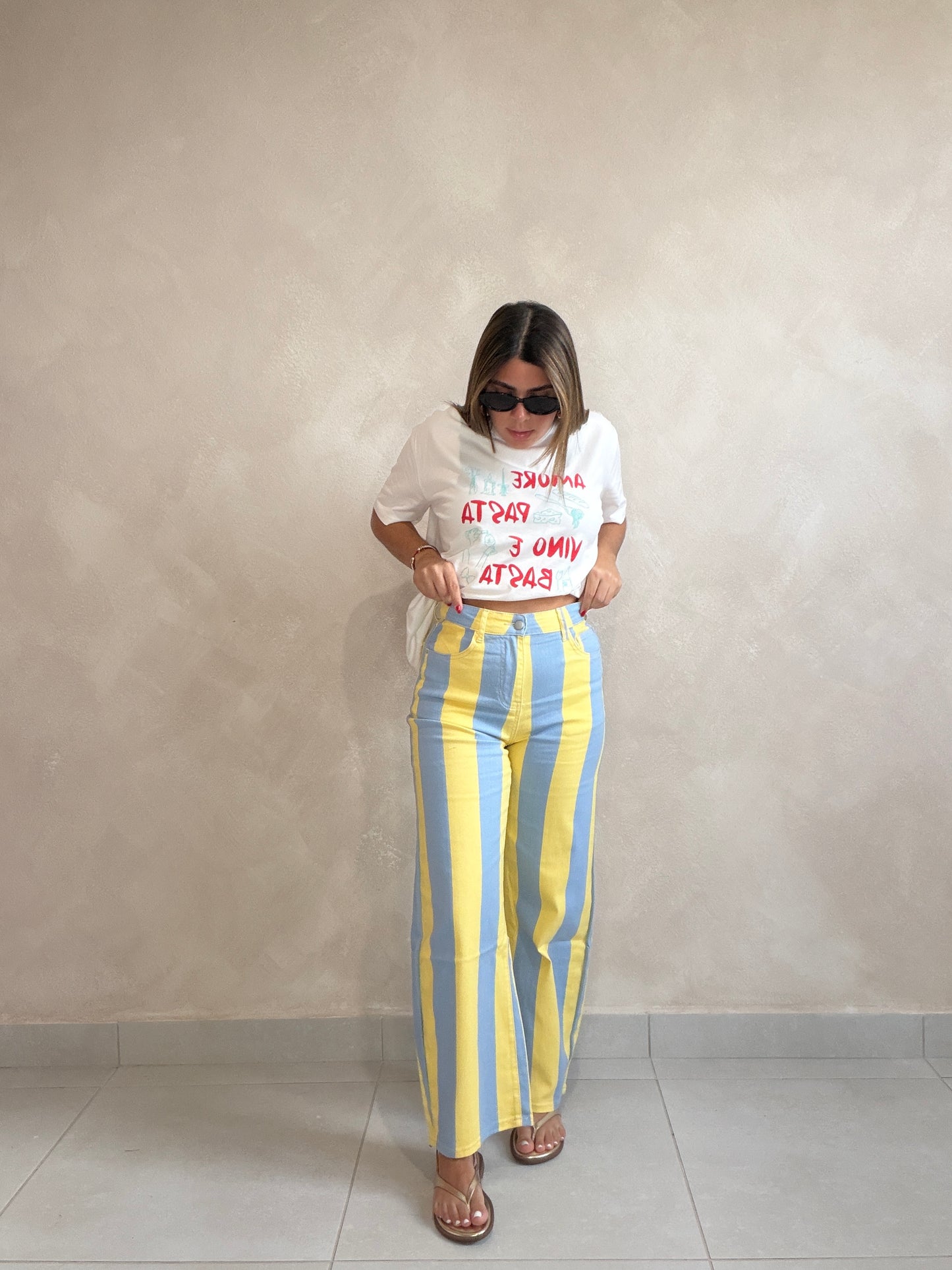 COLORBLOCK JEANS