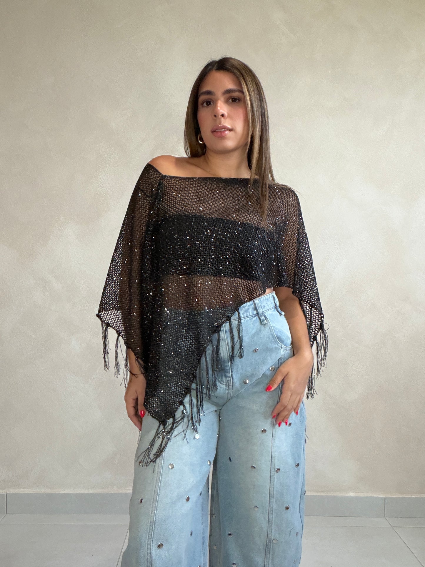 SPARKLE PONCHO