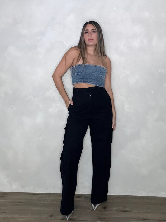 BLACK EMMA PANTS