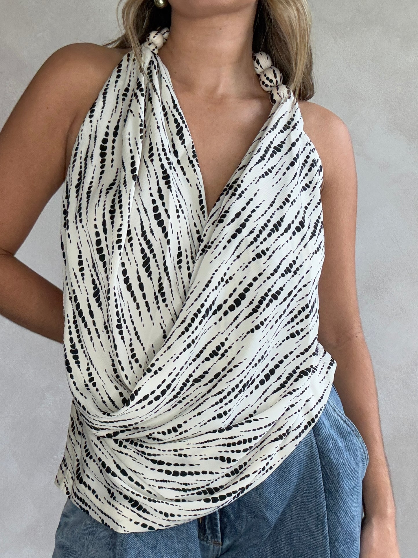 ACCENT PRINT TOP