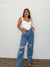 DISTRESSED JEANS
