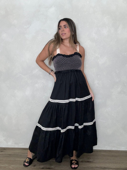 CAMILA BLACK MAXI DRESS