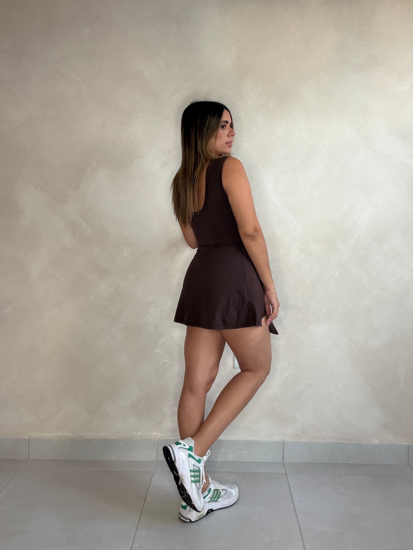 BLACK SPORTY DRESS
