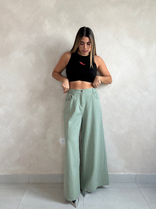 OLIVE DENIM