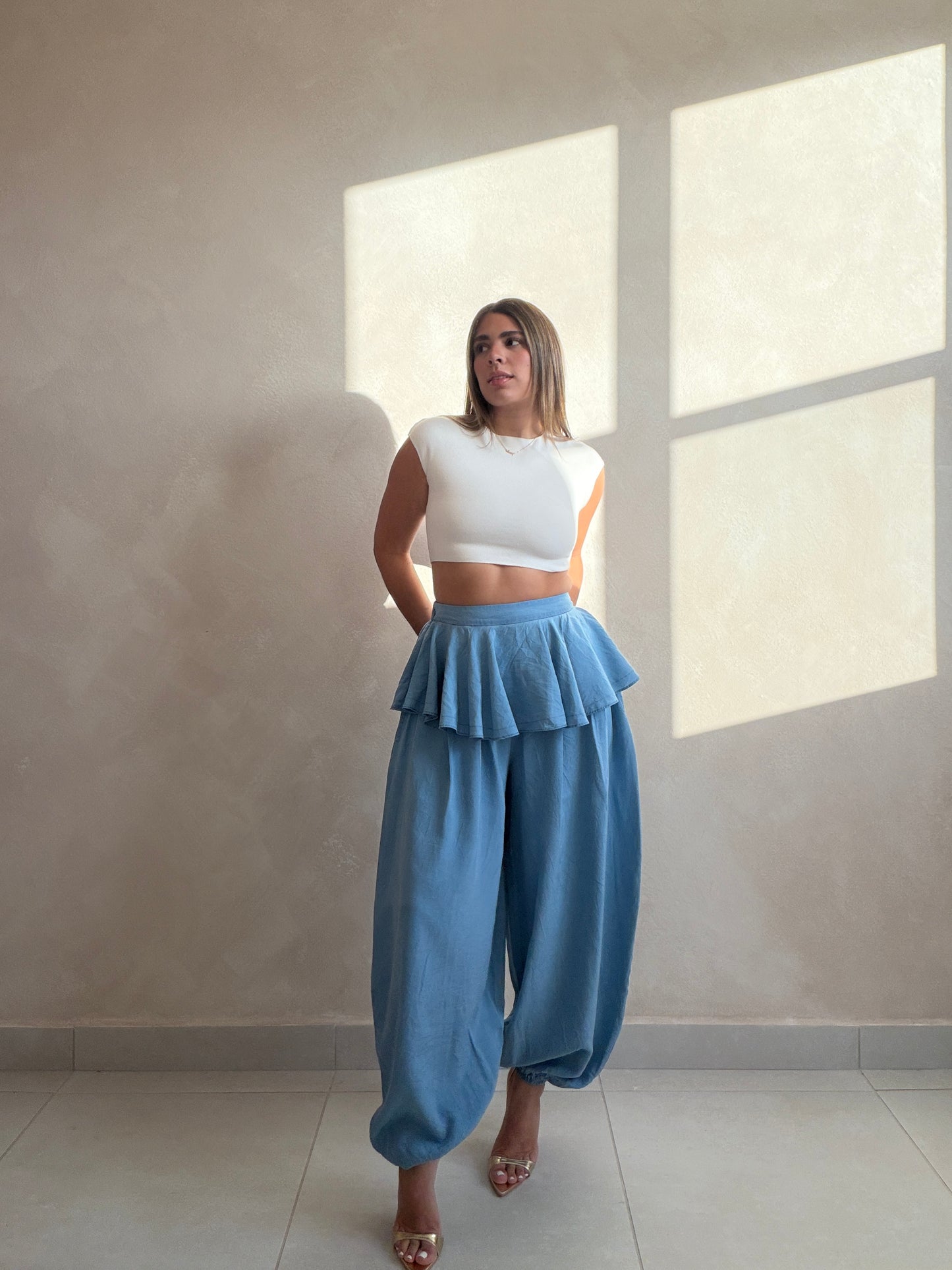 RUFFLE PANTS
