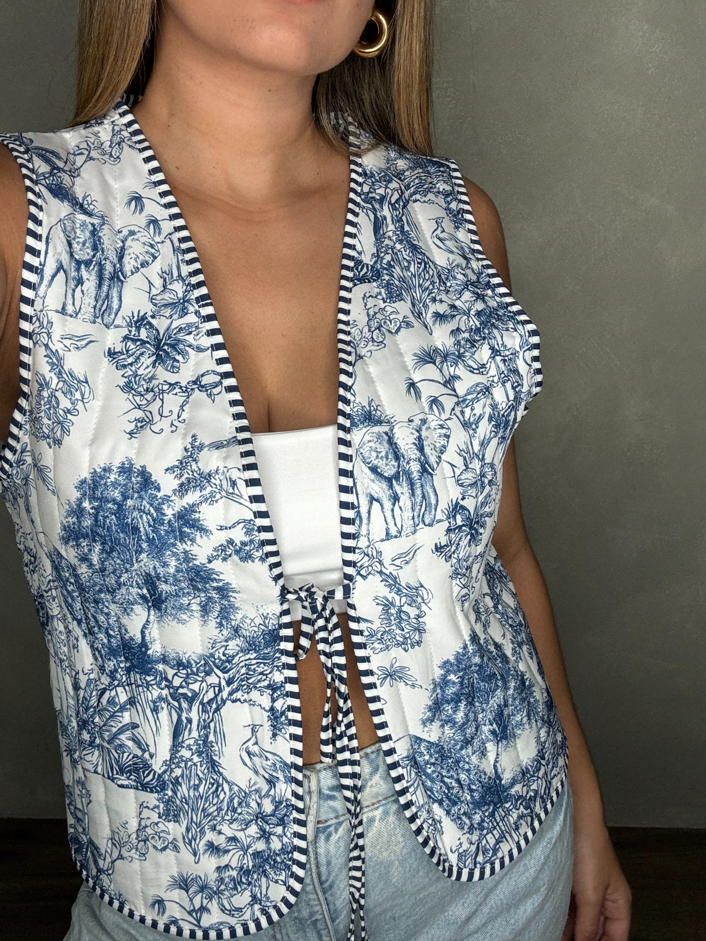 MARIANA BLUE VEST