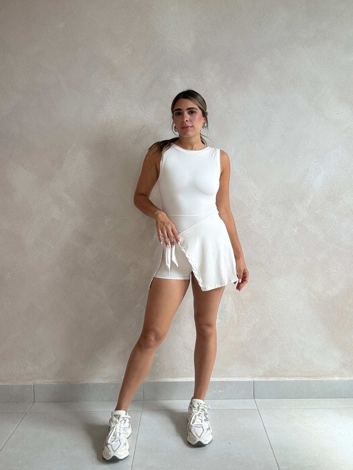 SPORTY WRAP DRESS