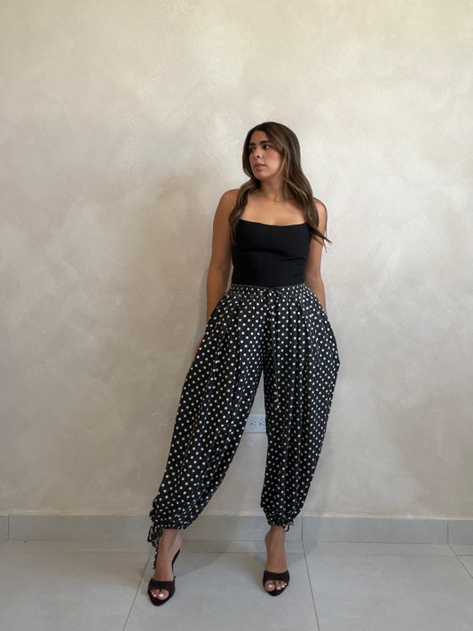 BALLOON POLKADOT PANTS