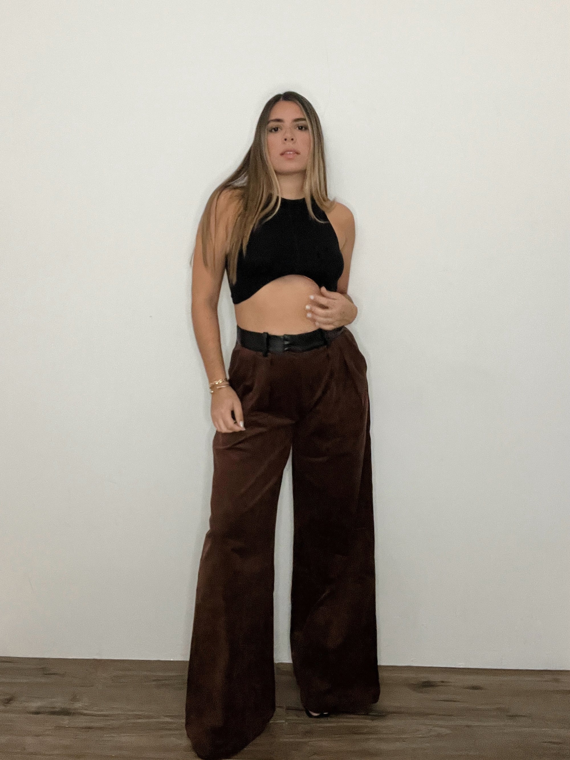 VELVET PANTS