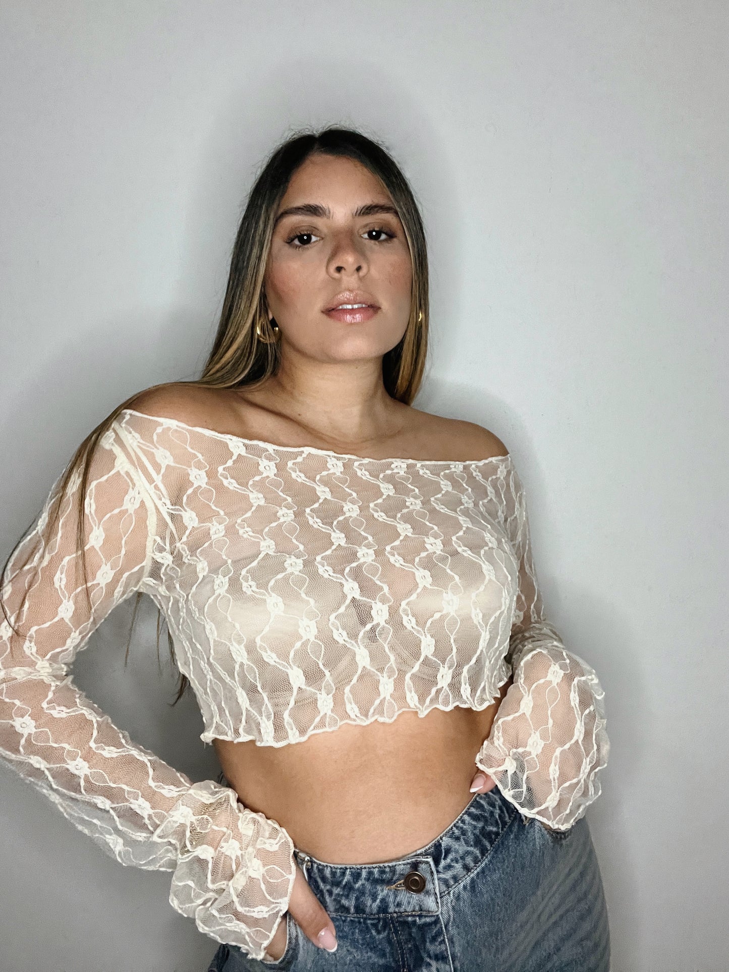 LACE TOP