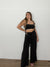 GAIA BLACK PANT SET