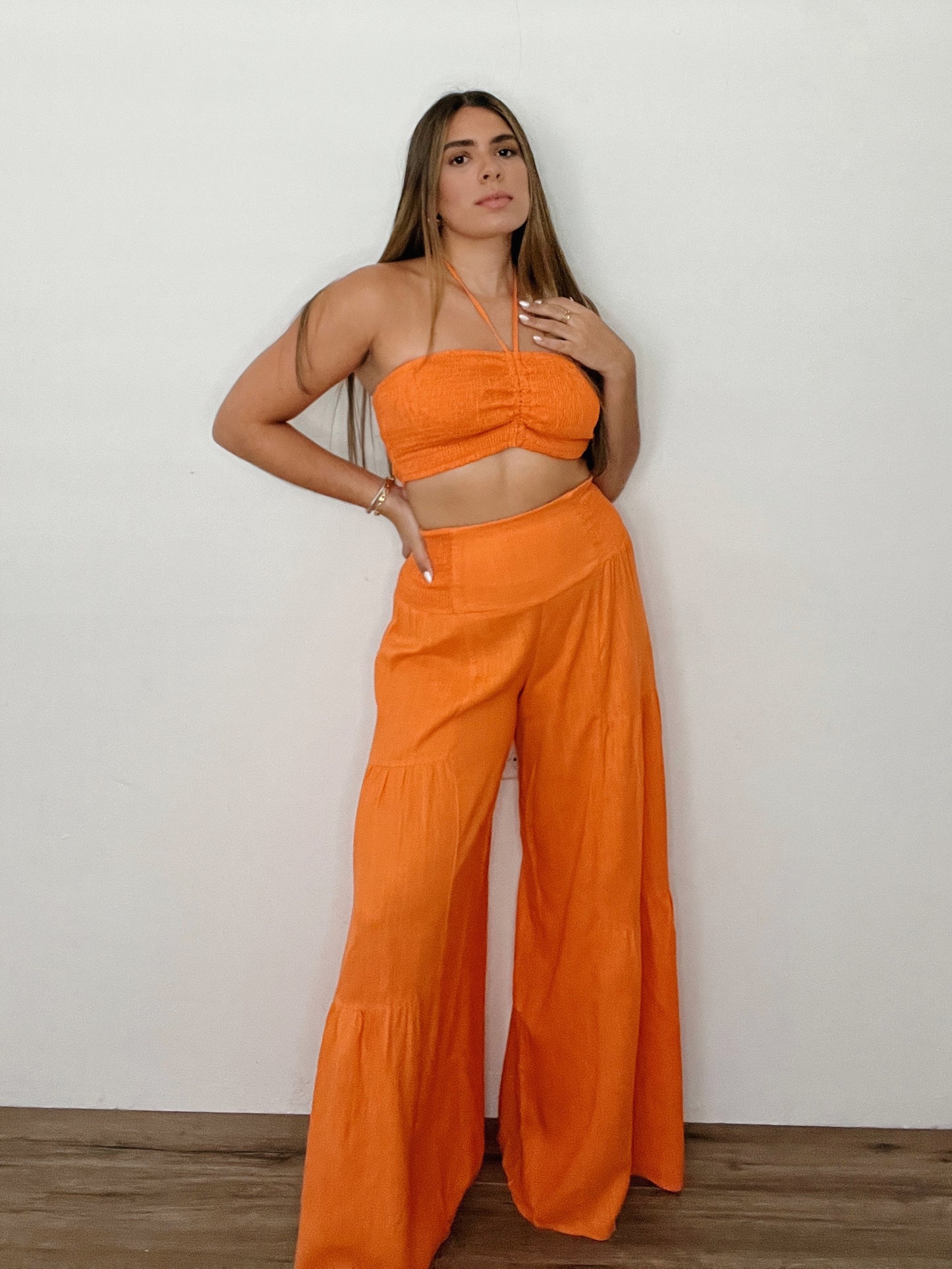 LINEN ORANGE SET