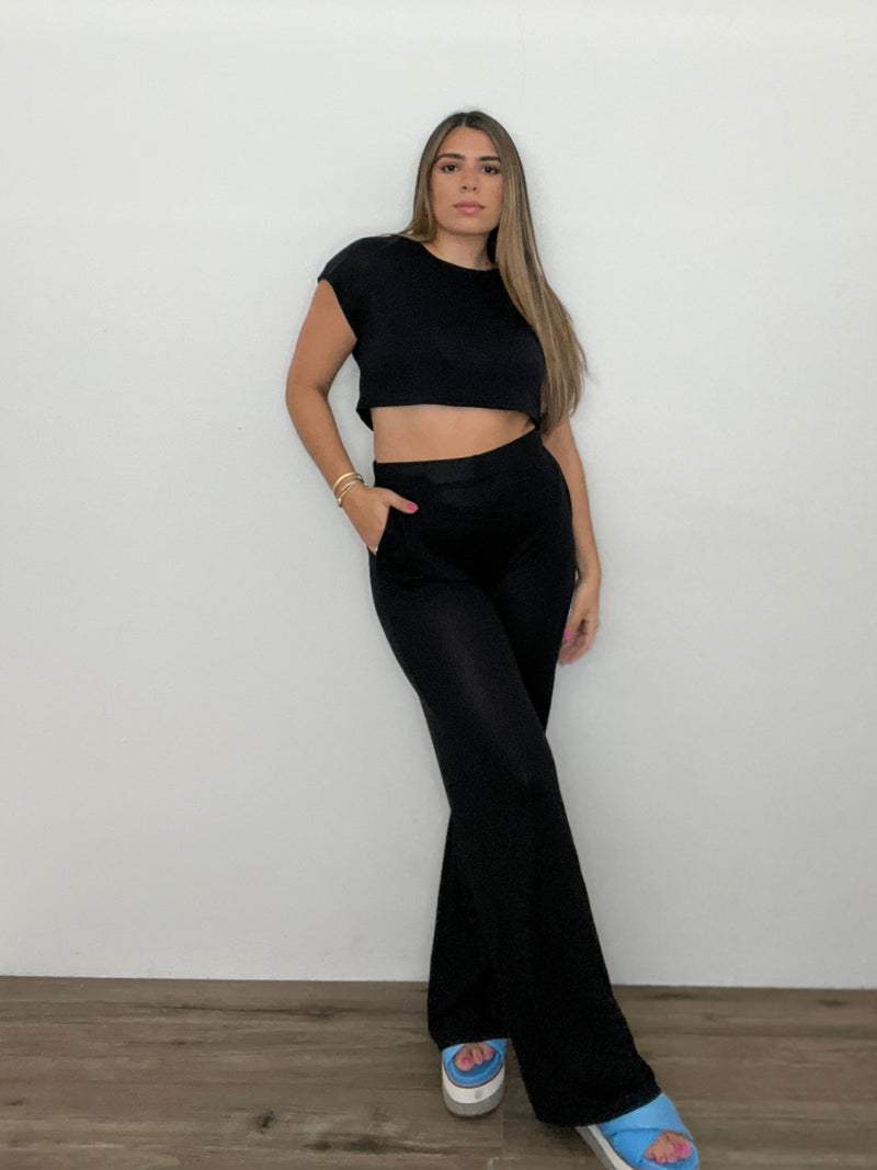 COVER UP PANT SET