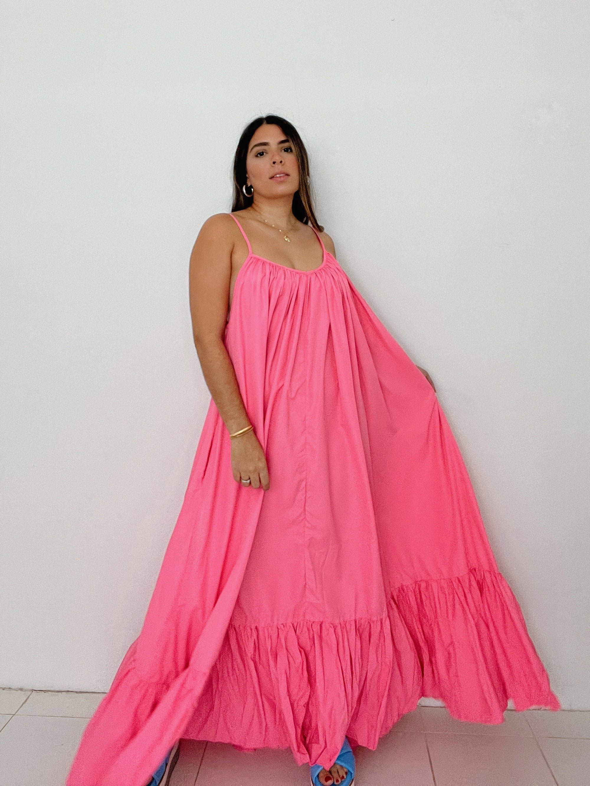 PINK MAXI DRESS